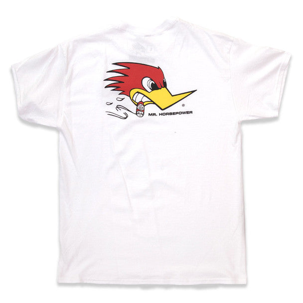 Camiseta branca básica - Mr. Horsepower