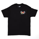 Camiseta Preta básica Bandeira Quadriculada - Mr. Horsepower